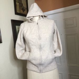 Aqua Cashmere Hoodie